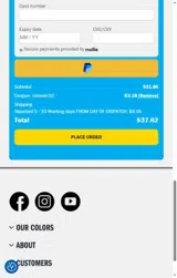 redeem10 coupon verification screenshot