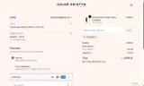 Chloe20 coupon verification screenshot