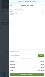 Choice Peps! coupon verification screenshot