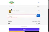 Chopsaver coupon verification screenshot