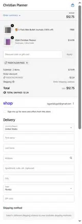 RADICALSAVINGS coupon verification screenshot