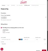 COOKIEME10 coupon verification screenshot