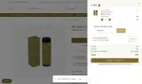 Christofle coupon verification screenshot