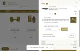 Christofle coupon verification screenshot