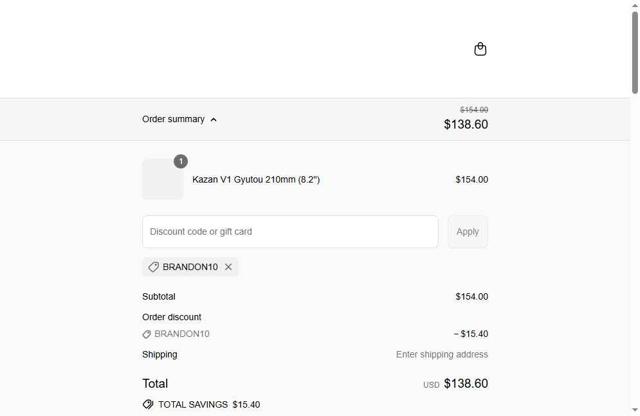 Chubo checkout page showing Chubo discount code box | Screenshot taken by SimplyCodes community member on Sep 4, 2025