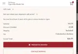CIGAR$5 coupon verification screenshot