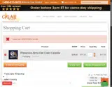 CigarPlace coupon verification screenshot