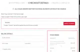 Cigars Daily coupon verification screenshot