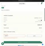 GRAVY coupon verification screenshot