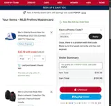 Cincinnati Reds coupon verification screenshot