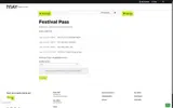FESTIVAL20 coupon verification screenshot