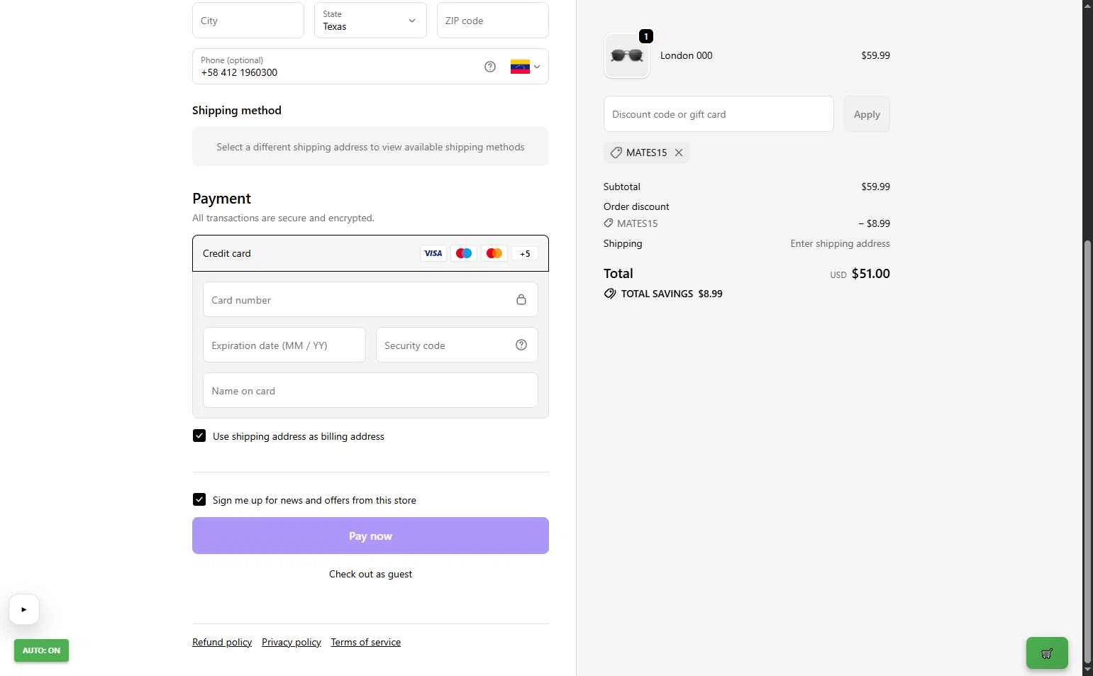 Circulr checkout page showing Circulr discount code box | Screenshot taken by SimplyCodes community member on Feb 10, 2026