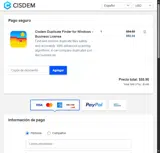 CISDEM5 coupon verification screenshot
