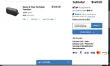The Citadel Bookstore coupon verification screenshot