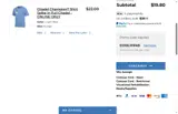 The Citadel Bookstore coupon verification screenshot