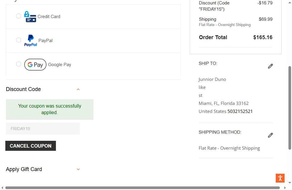 Citarella checkout page showing Citarella promo code box | Screenshot taken by SimplyCodes community member on Nov 28, 2025