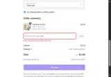Oliveourthanks coupon verification screenshot