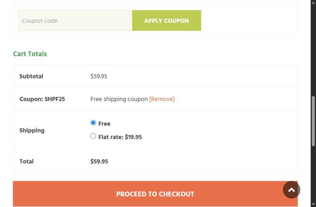 Yarden checkout page showing Yarden coupon code box | Screenshot taken by SimplyCodes community member on Sep 6, 2025
