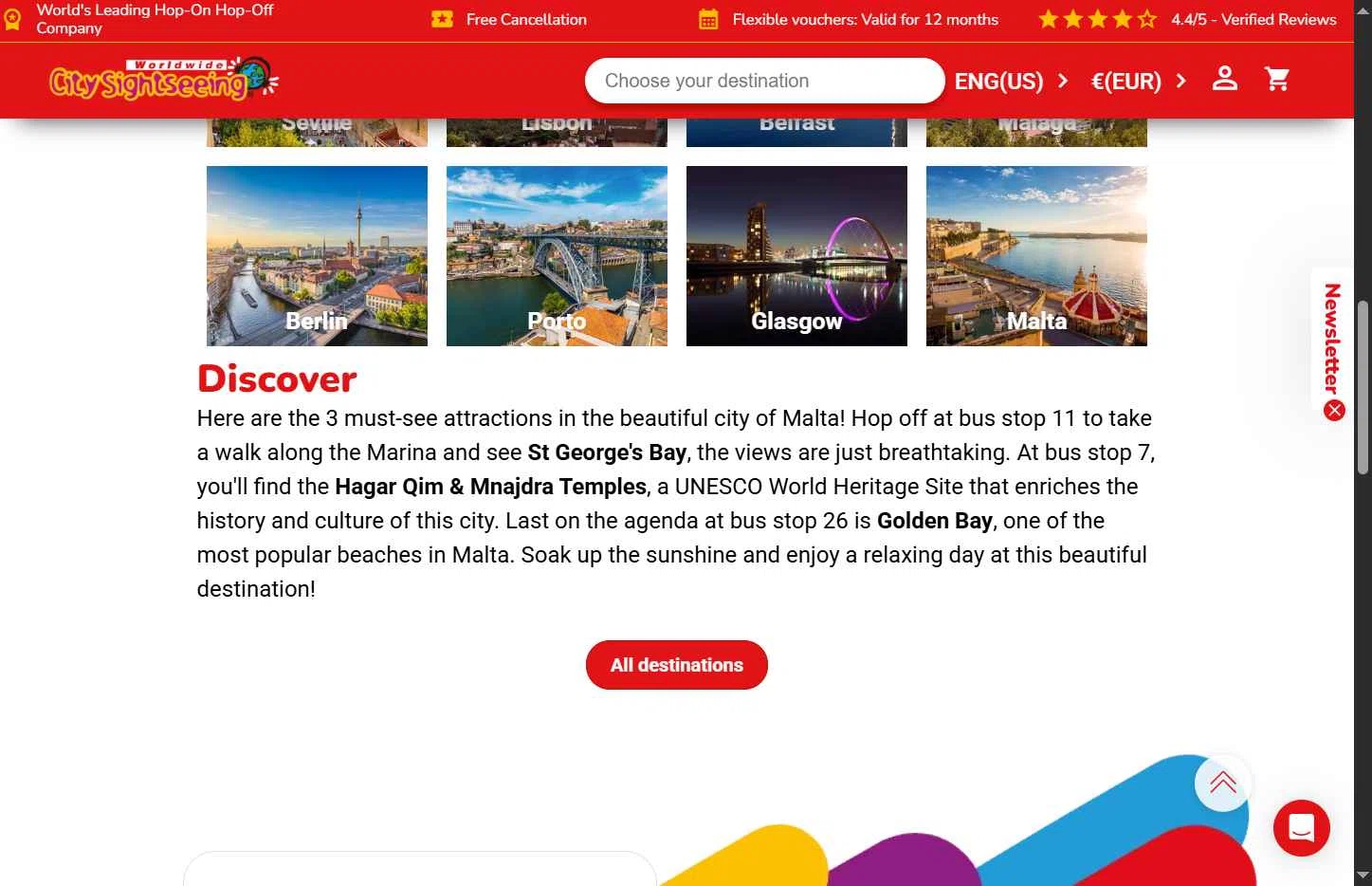 Verification screenshot for 20% Off Storewide at City Sightseeing - 2mo ago