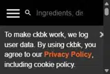 HAPPYBIRTHDAYCKBK coupon verification screenshot