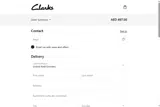 Clark's coupon verification screenshot