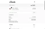 Clark's coupon verification screenshot