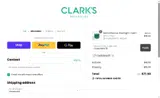 CLARKSINVITE coupon verification screenshot