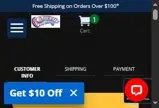 ClassicCarStereos.com coupon verification screenshot