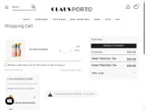 Claus Porto coupon verification screenshot