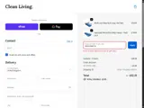 WELCOME10 coupon verification screenshot