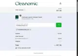 Cleanomic coupon verification screenshot