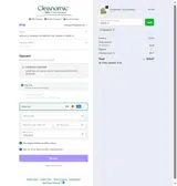 Cleanomic coupon verification screenshot