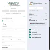 Cleanomic coupon verification screenshot