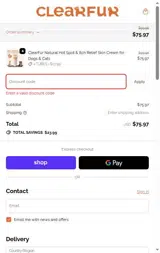 FURXWINNER coupon verification screenshot