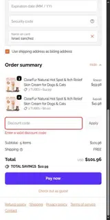 FURBRIGHTTOP coupon verification screenshot