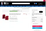 Cleveland Cavaliers coupon verification screenshot