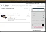 Clé de Peau Beauté coupon verification screenshot