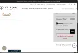 Clé de Peau Beauté coupon verification screenshot