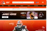 Cleveland Browns coupon verification screenshot