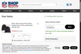 Cleveland Browns coupon verification screenshot