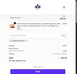 SamadhiSaturday coupon verification screenshot