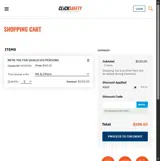 ClickSafety coupon verification screenshot