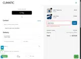 Climatic Health coupon verification screenshot