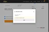 ClimbZone Chicago coupon verification screenshot