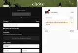 CLIOVE coupon verification screenshot