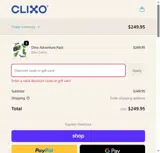 CLIXONEWS10 coupon verification screenshot