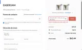 affclothes coupon verification screenshot