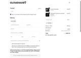 Cloudious9 coupon verification screenshot