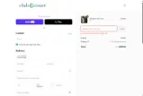 Club & Court coupon verification screenshot