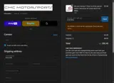 SCUDERIA coupon verification screenshot